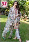Zoohra Vol 1 By Alzohaib Luxury Lawn Cotton Dress Material Wholesale Suppliers In Mumbai
